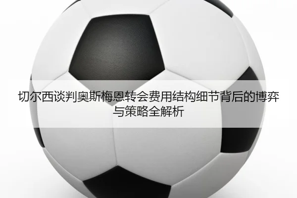 切尔西谈判奥斯梅恩转会费用结构细节背后的博弈与策略全解析
